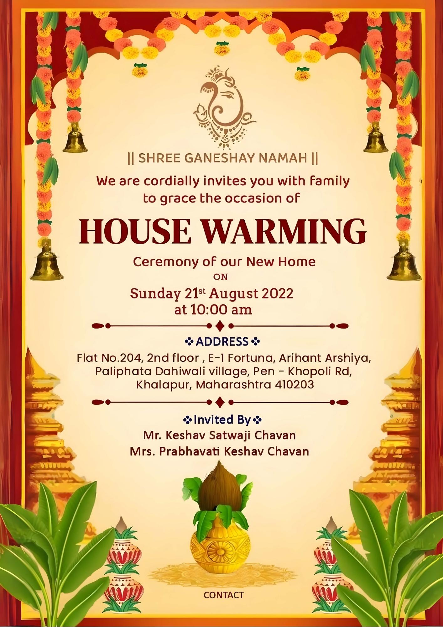 invitation card