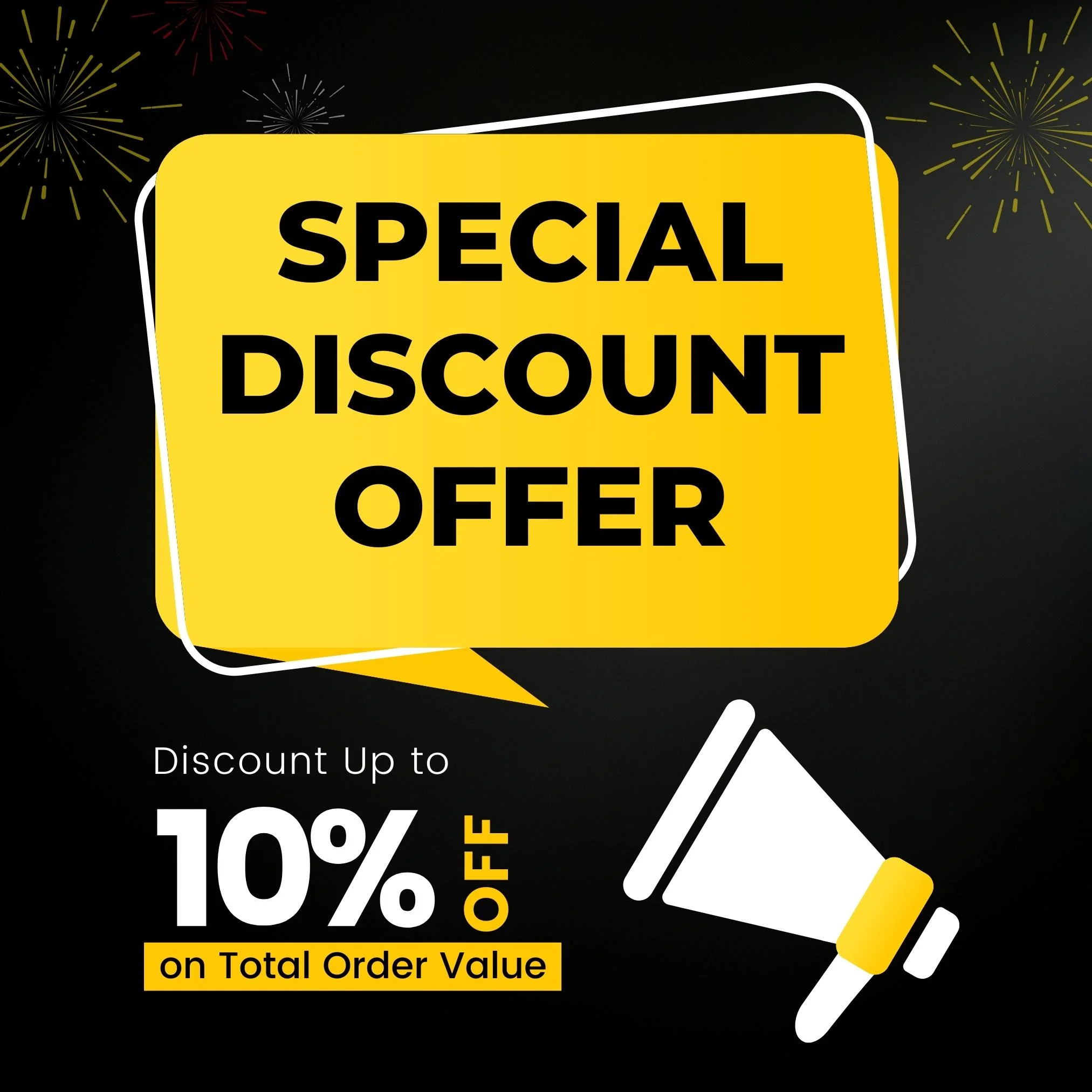 Special discount offer